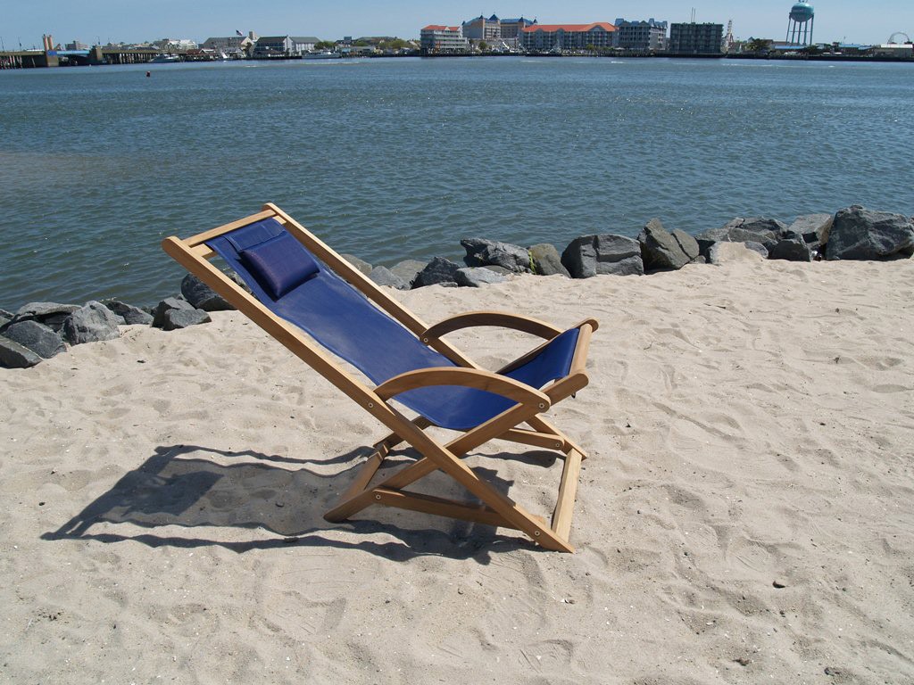 South Beach Teak Lazy Chair