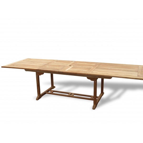 Buckingham 138" x 39" Rectangular Double Leaf Extension Table...(11.5 Foot Long Table) Seats 16 Adults....makes 3 Different Size Tables