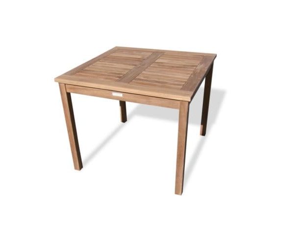 Grade A Teak Cannes 35" Square Bistro Teak Dining Table
