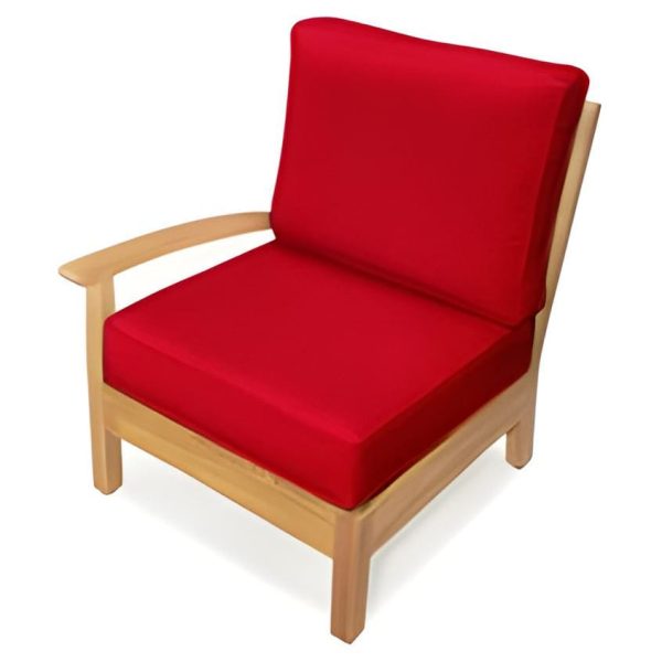 Portofino Deep Seating Sectional Right w/ Sunbrella Cushions