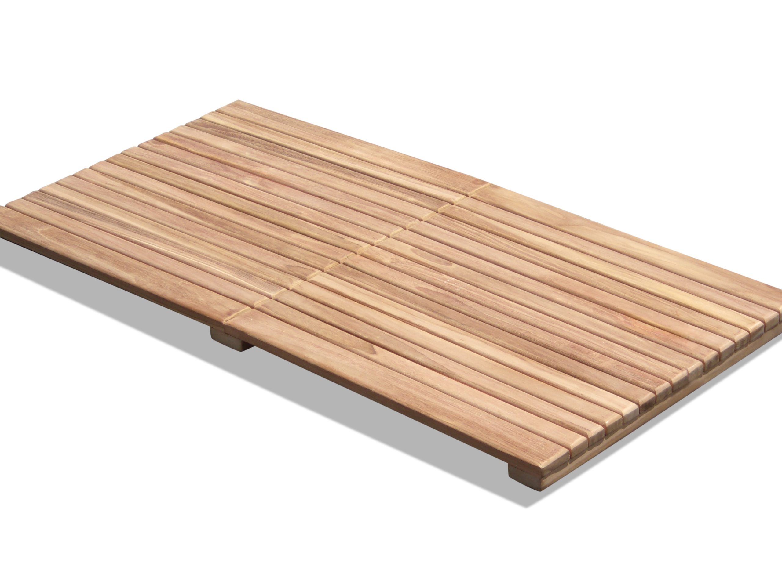 Indoor/Outdoor Teak Shower Mat...40" x 20" X 1.75"  14 lbs....Perfect for Decks, Saunas, Bath Rooms, Yards, etc