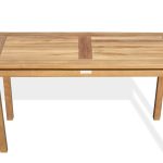 Cape Cod Rectangular 48" x 20" x 27" Teak Highboy Coffee Table