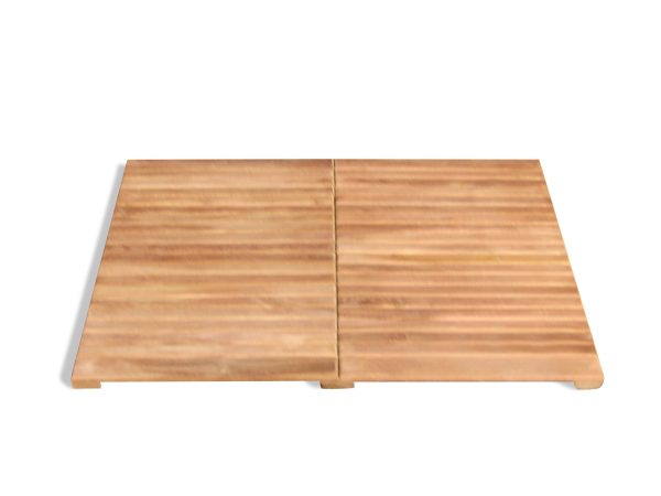 Indoor/Outdoors Teak Shower Mat 30" x 22"
