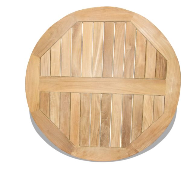 Hyannis Port Round 20" Teak Side Table