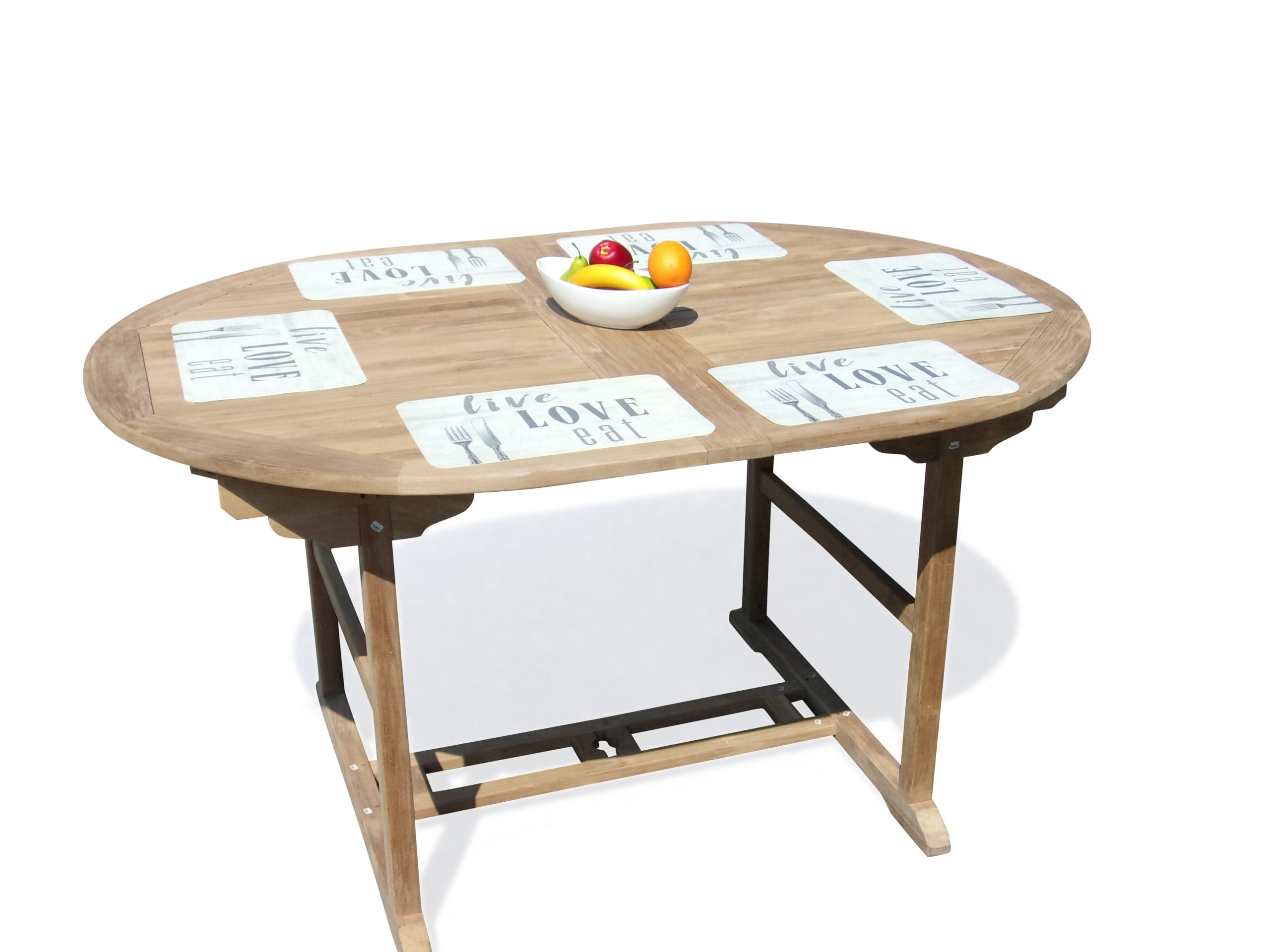 Teak Extendable Table