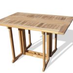 Barcelone 48' x 31' Rectangular Teak Drop Leaf Dining Table