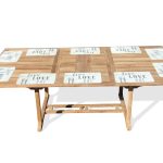 Extra Wide Rectangle Buckingham 95" x 51" Double Leaf Extension Table Seats 10