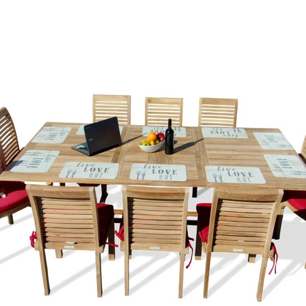 Teak Extendable Extension Tables