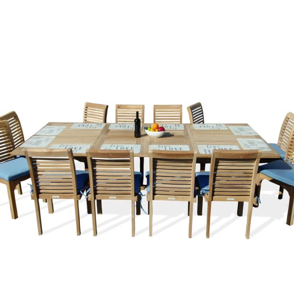 Teak Extendable Extension Tables