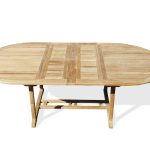 Extra Wide Oval Buckingham 95" x 51" Double Leaf Extension Table Seats 8