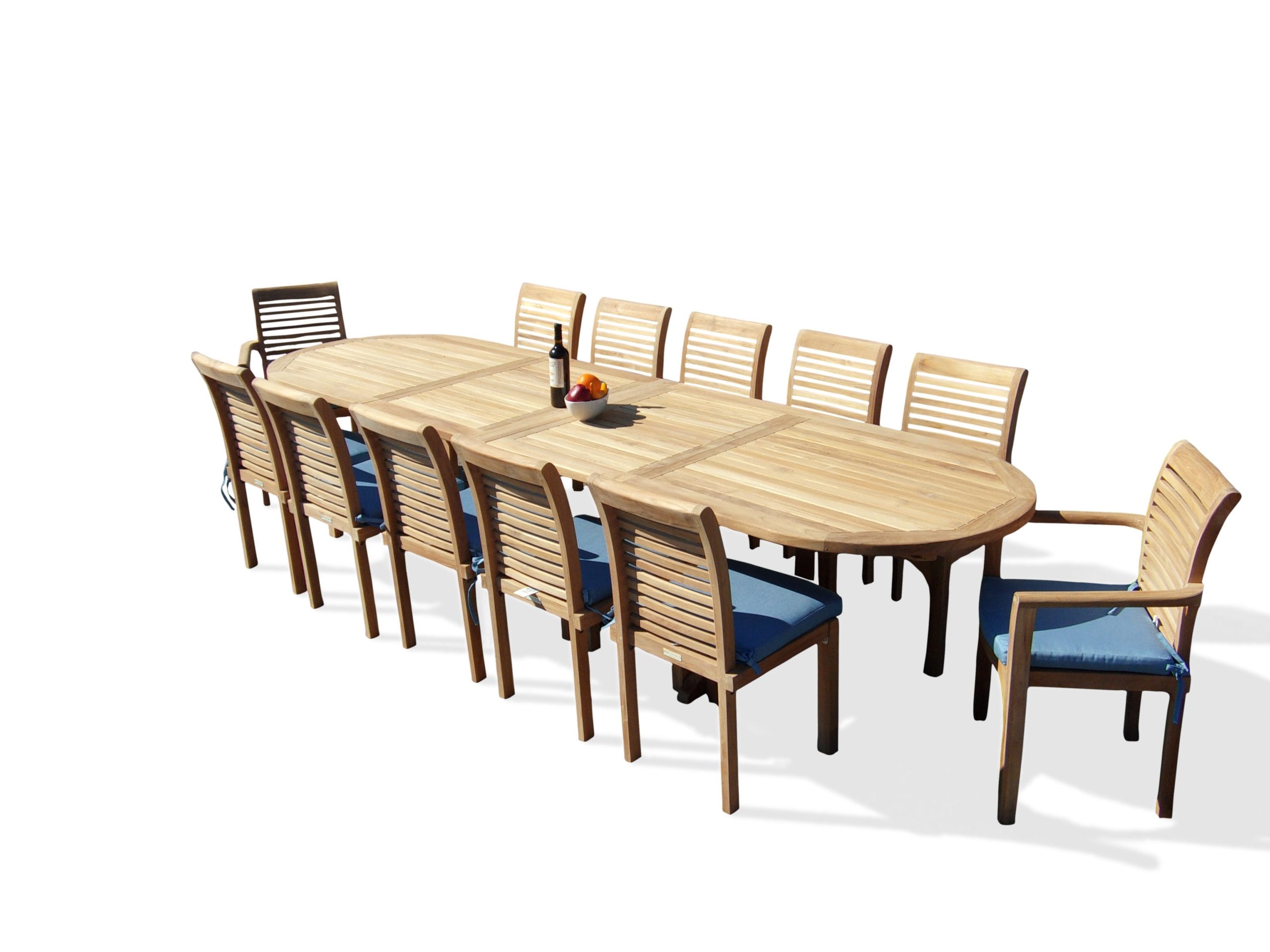 Extra long dining table seats 12 top