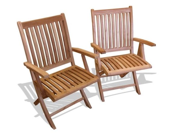 Teak Folding Chairs