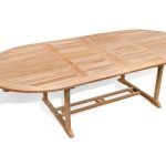 Extra Wide Oval Buckingham 108" x 51" Double Leaf Extension Table.........Seats 10