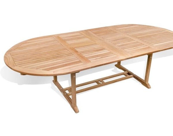 Extra Wide Oval Buckingham 108" x 51" Double Leaf Extension Table.........Seats 10