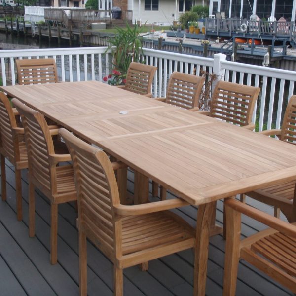 Teak Dining Extension Table