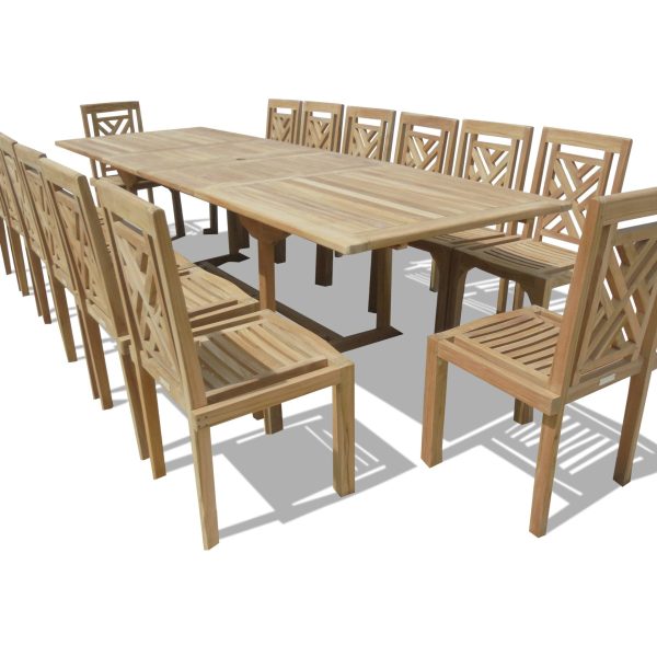 Teak Dining Extension Table