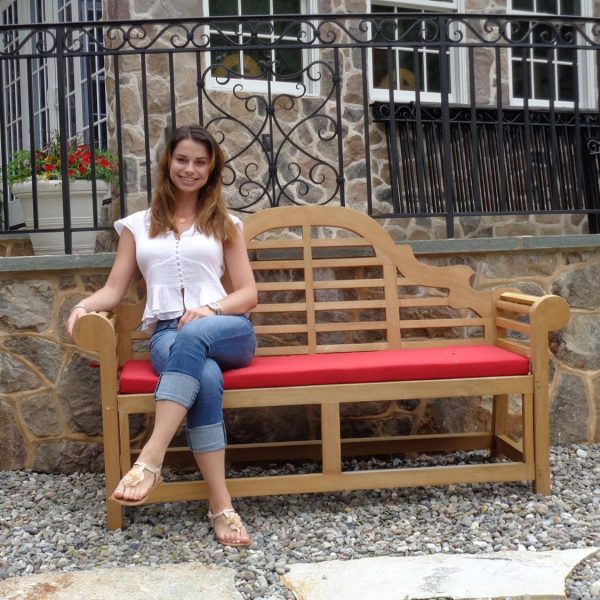 The Classic Lutyens Grade A Teak 3 Seater Teak Bench 66"