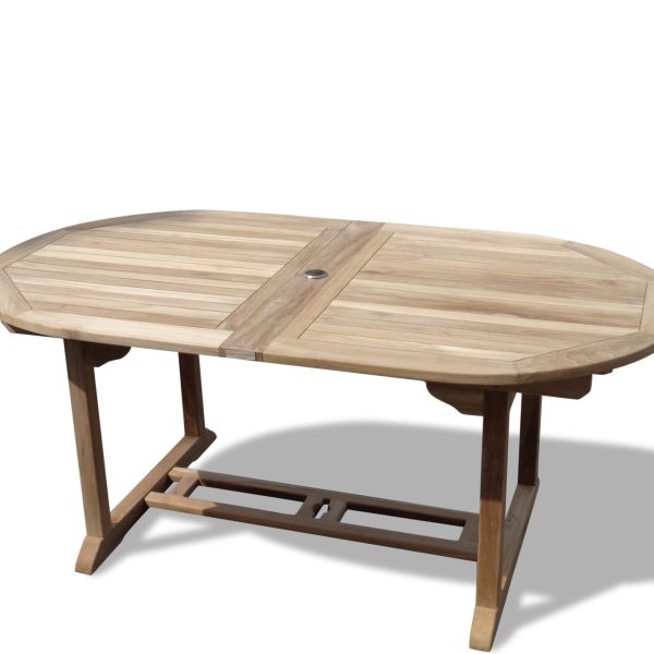 Buckingham 108" oval Teak Extension Table