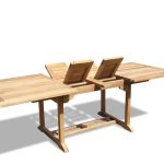 Buckingham 95" Rectangular Teak Extension Table