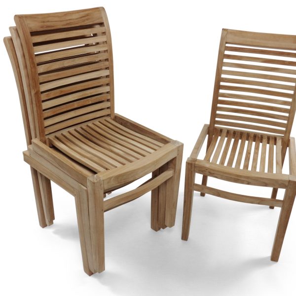 Teak Stacking Chair