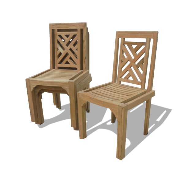 Teak Stacking Chairs