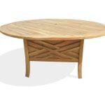 Outdoor Patio Furniture: Exclusive 54-Inch Chippendale Pedestal Table
