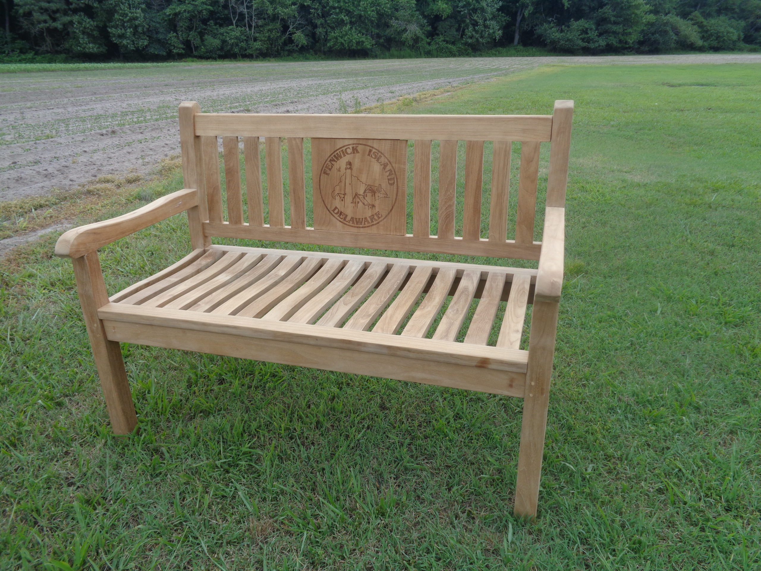 Fenwick Island Lighthouse  Commemorative 2 Seater Bench