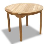 Cannes 39" Round Teak Dining Table
