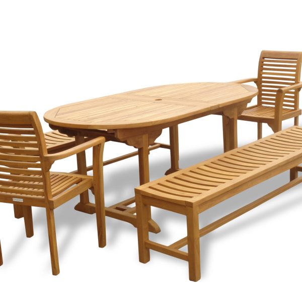 Teak Dining Extension Table