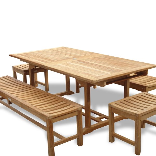 Teak Extension Table