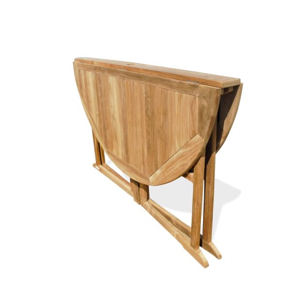 Teak Drop Leaf Folding Table