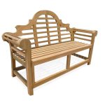 Classic Lutyens Grade A Teak 2 Seater Bench - 53"