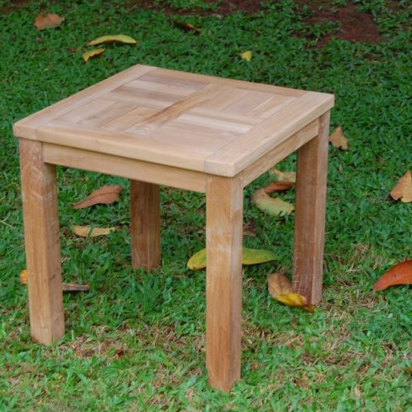 Cape Cod Square 20" Side Teak Table