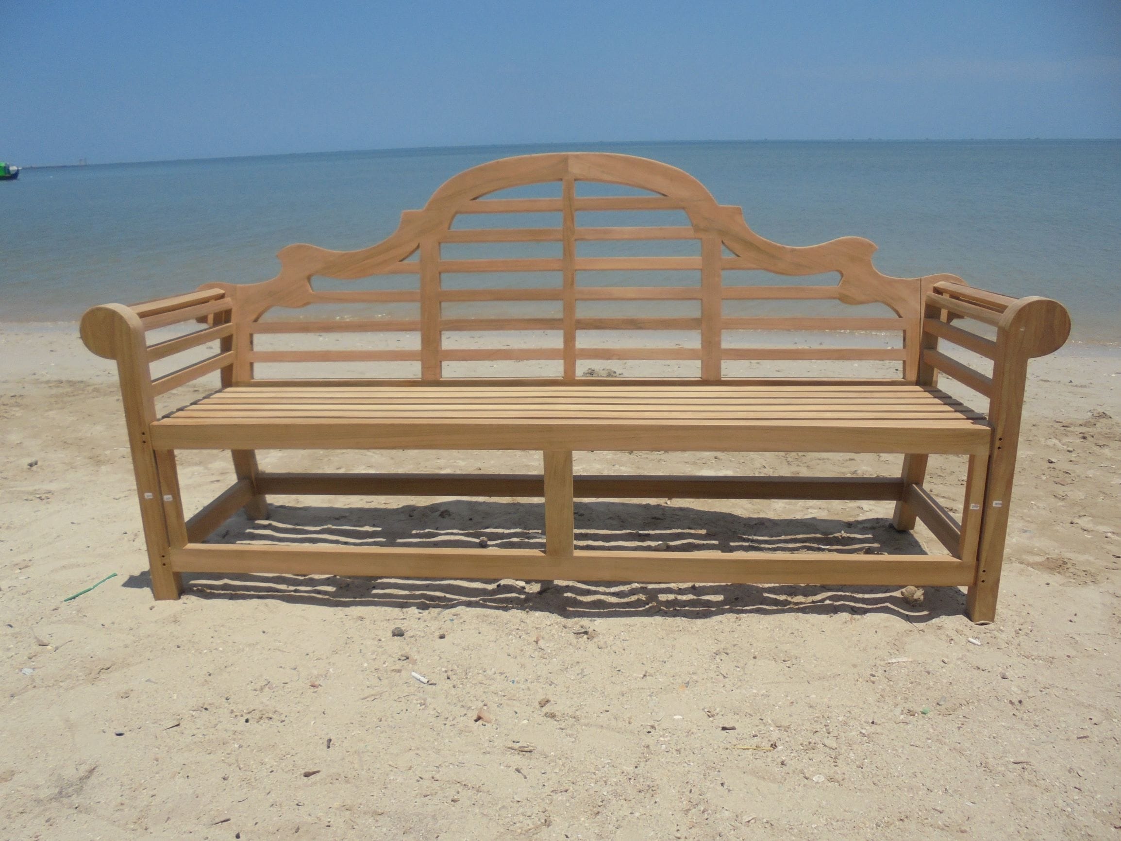 Classic Lutyens Grade A Teak 4 Seater Bench - 76"