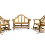 Lutyens Double Rocker & 2 Single Rockers