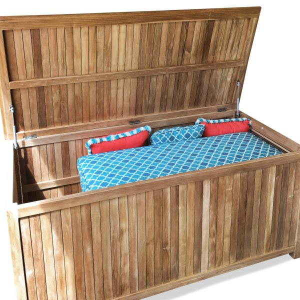 Nantucket Teak Dock Storage Box 65" x 30.5"