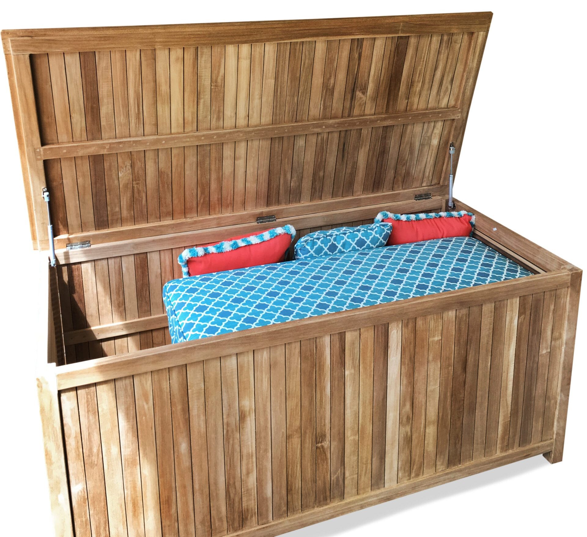 Nantucket Teak Dock Storage Box 65" x 30.5"