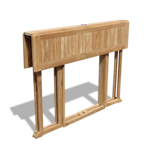 Teak Drop Leaf Folding Table