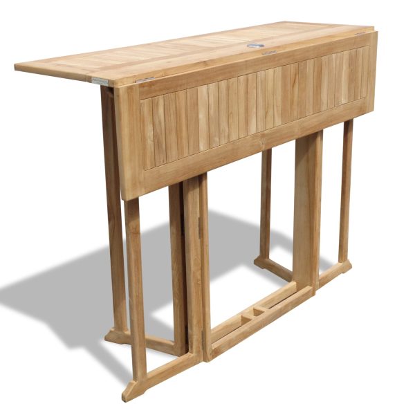Teak Folding Bar Table