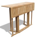 Bimini 59' x 31' Rectangular Teak Drop Leaf Counter Table