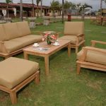 Portofino Deep Seating 6 Pc Sofa Set w Sunbrella Cushions