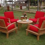 Portofino Deep Seating Teak Armchair Package