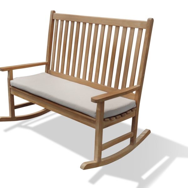 Teak Rocking Bench