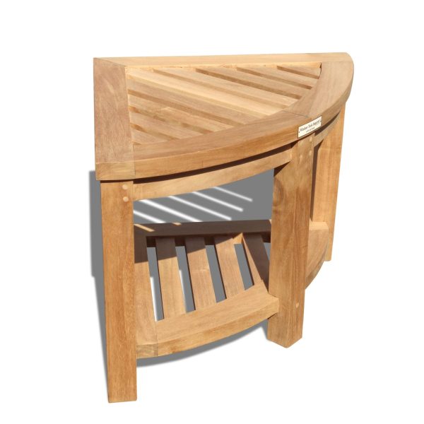 Teak Corner Bench