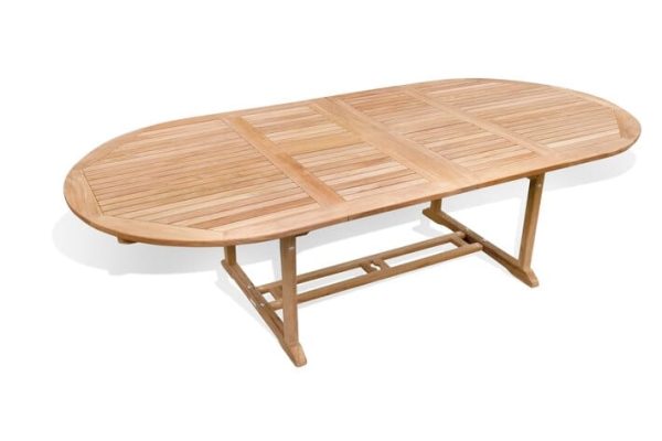 Extra Wide Oval Buckingham 118" x 51" Double Leaf Extension Table.........Seats 10-12