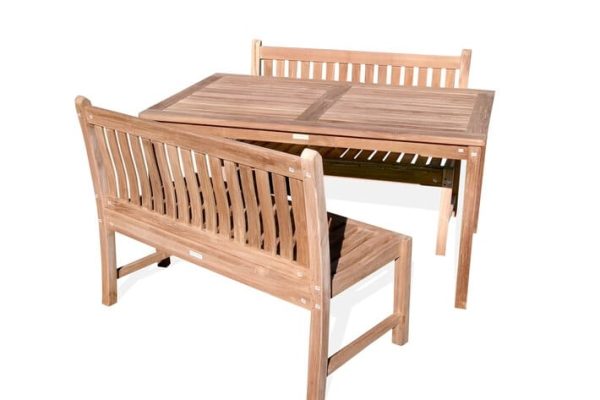 Teak Bench & Table