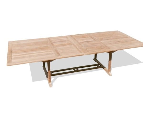 Rectangular Teak Drop Leaf Table