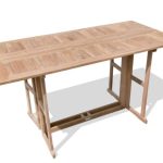Bimini Rectangular Drop Leaf Counter Height 72" x 35" Teak Table