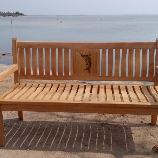 Teak Custom Decorative Bench