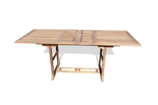 Grade A Teak 95" x 39" Rectangular Counter Extension Table. Seats 8-10. Double Leaf Makes 3 Different Size Tables. Bimini.